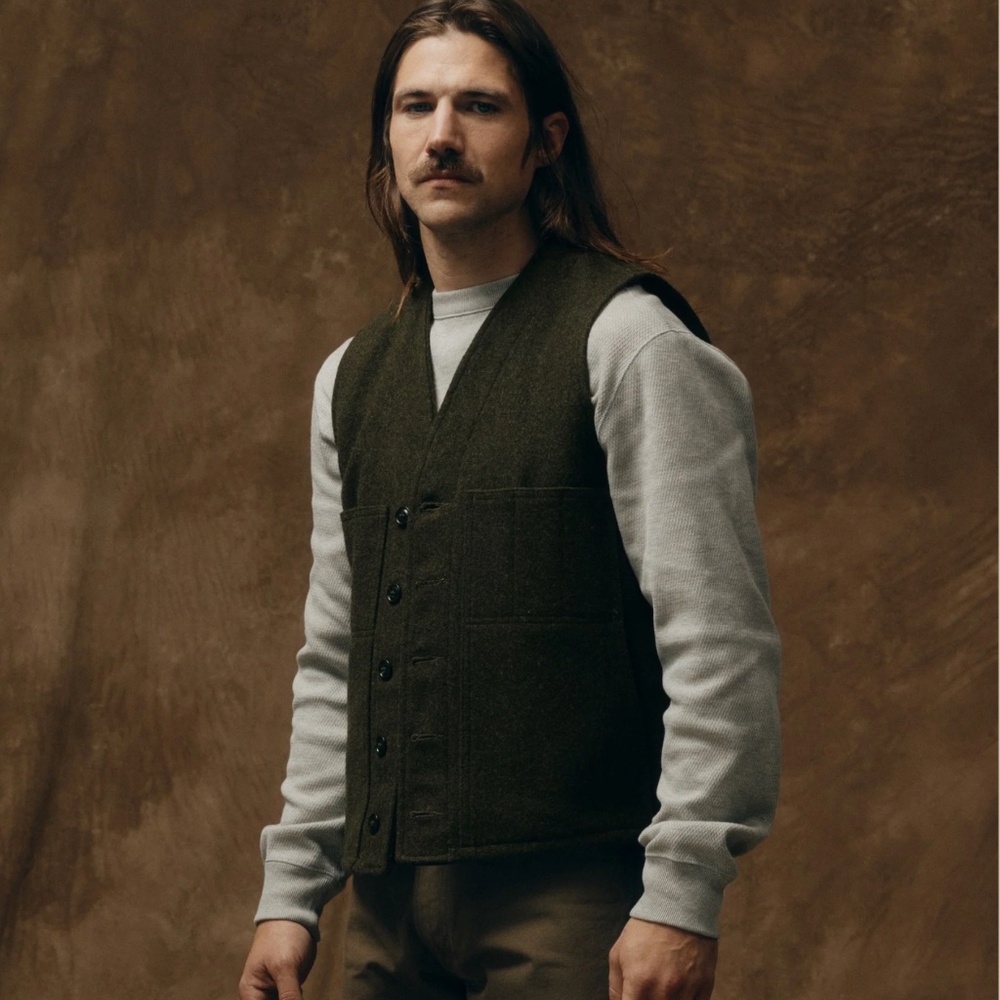 Filson Mackinaw Wool Vest NWOT